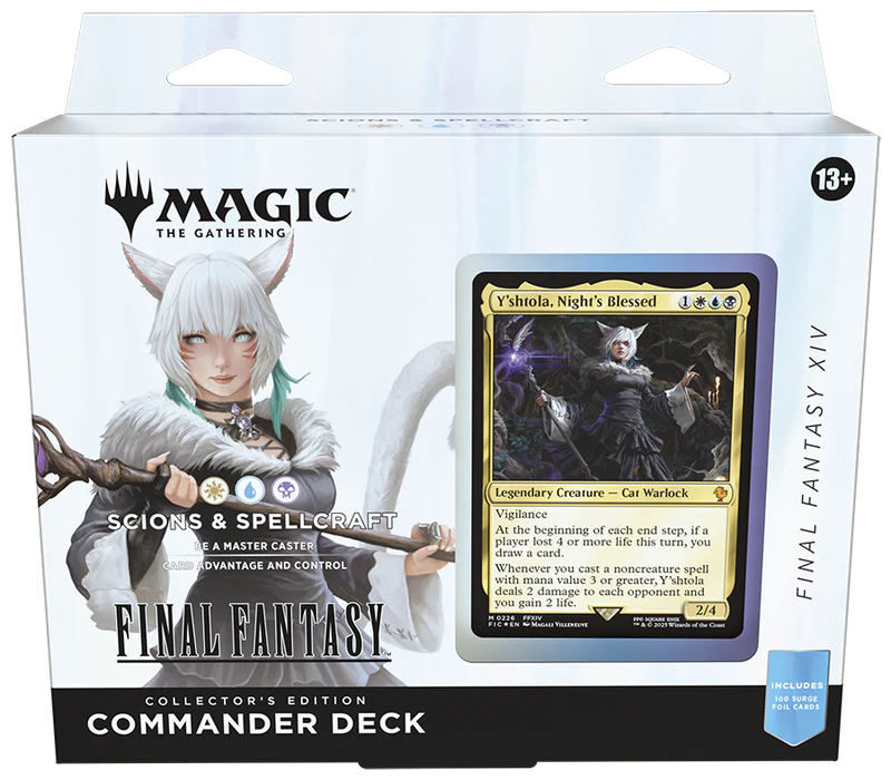 The Card Loft | Magic: The Gathering - Universes Beyond - Final Fantasy - Collector Commander Deck - Y'shtola, Night's Blessed