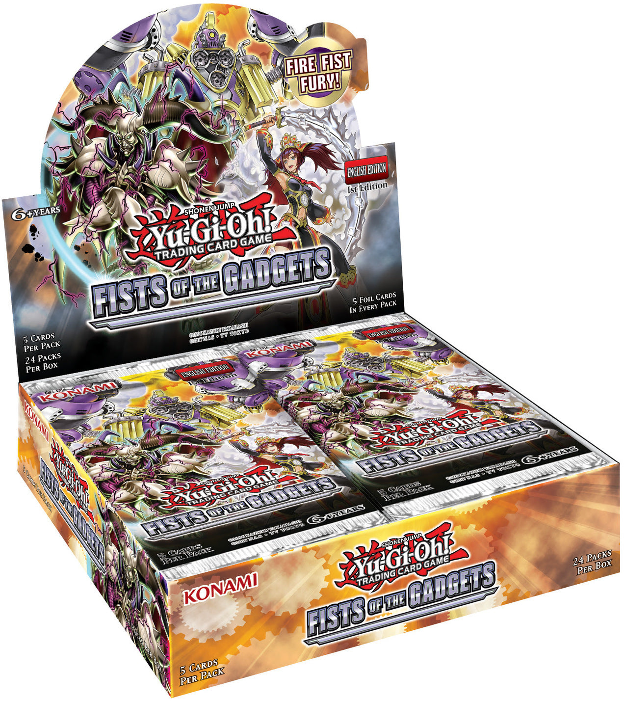 The Card Loft | Fists of the Gadgets - Booster Box (1st Edition)