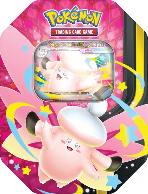 Mega Moonlit Tin [Mega Clefable ex]