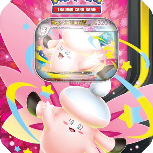 Mega Moonlit Tin [Mega Clefable ex]