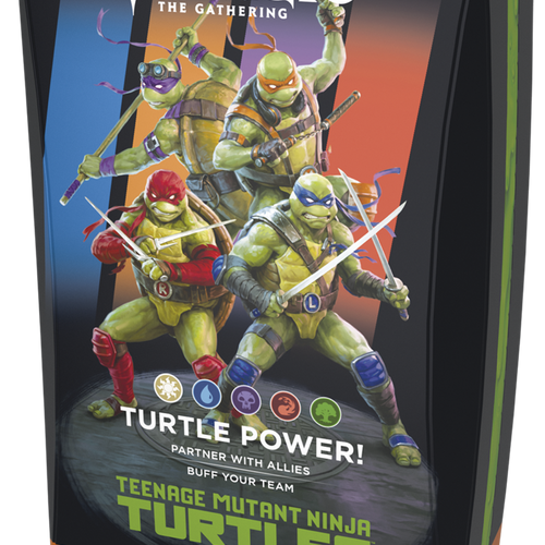 Teenage Mutant Ninja Turtles: Turtle Power Commander Deck - Preorder