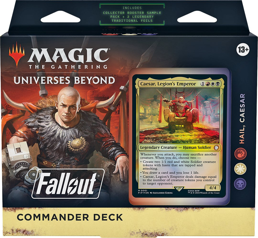 The Card Loft | Fallout: Out of the Vault - Hail, Caesar Commander Deck