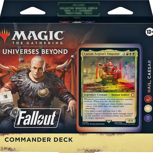 The Card Loft | Fallout: Out of the Vault - Hail, Caesar Commander Deck