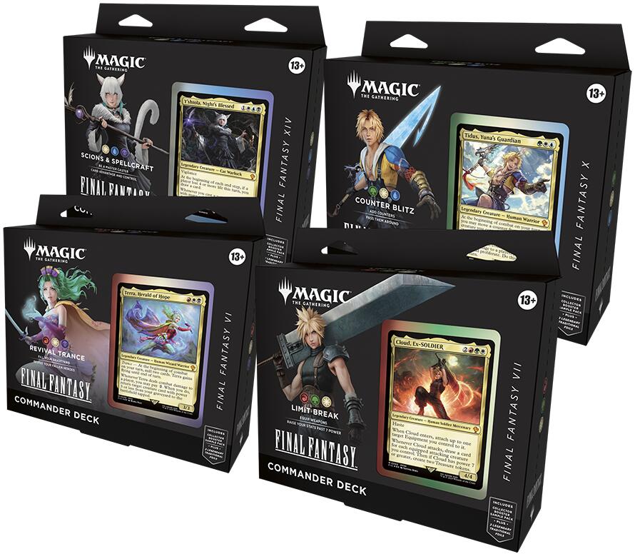 The Card Loft | FINAL FANTASY - Commander Deck Display