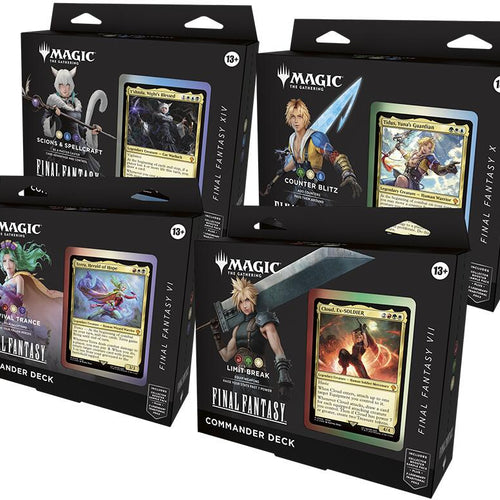 The Card Loft | FINAL FANTASY - Commander Deck Display