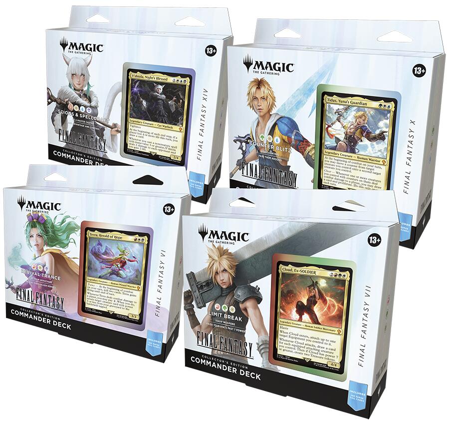 The Card Loft | FINAL FANTASY - Commander Deck: Collector's Edition Display