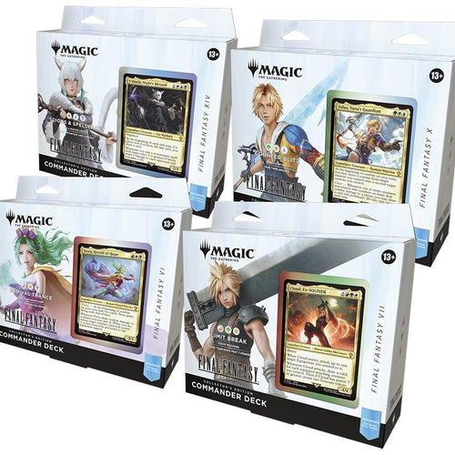 The Card Loft | FINAL FANTASY - Commander Deck: Collector's Edition Display