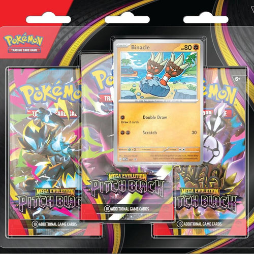 Pokémon Pitch Black 3-Pack Blister *PREORDER*