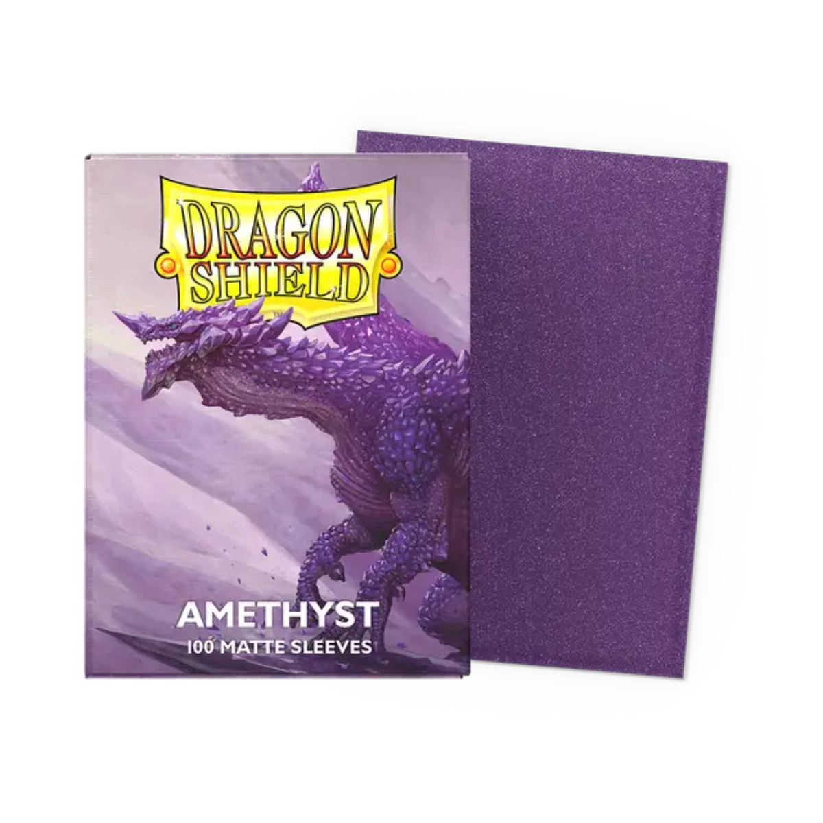Dragon Shield Game Sleeves 100ct - Matte Amethyst
