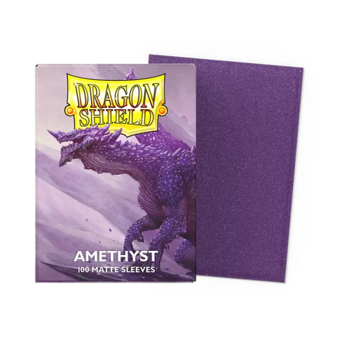 Dragon Shield Game Sleeves 100ct - Matte Amethyst