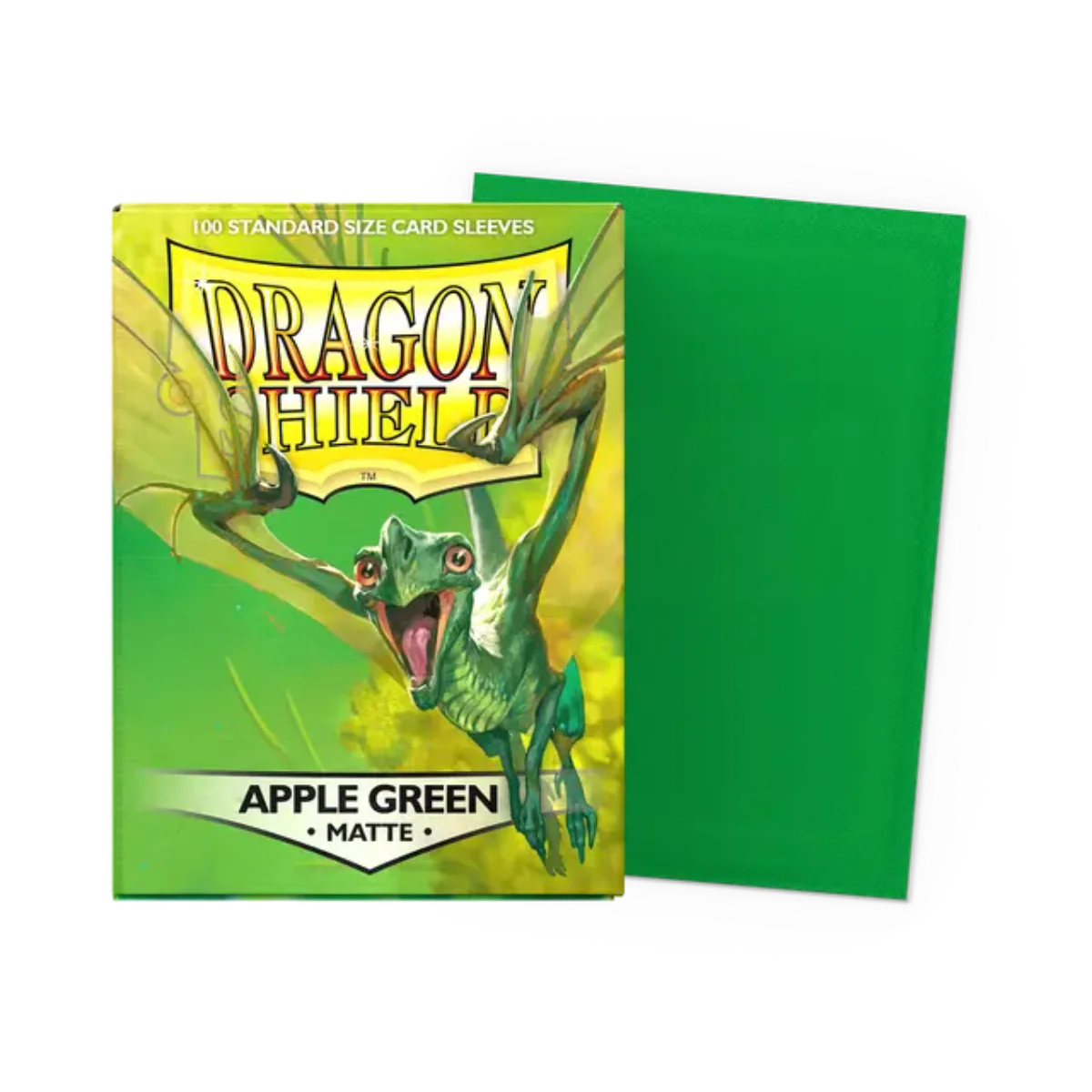 Dragon Shield Game Sleeves 100ct - Matte Apple Green