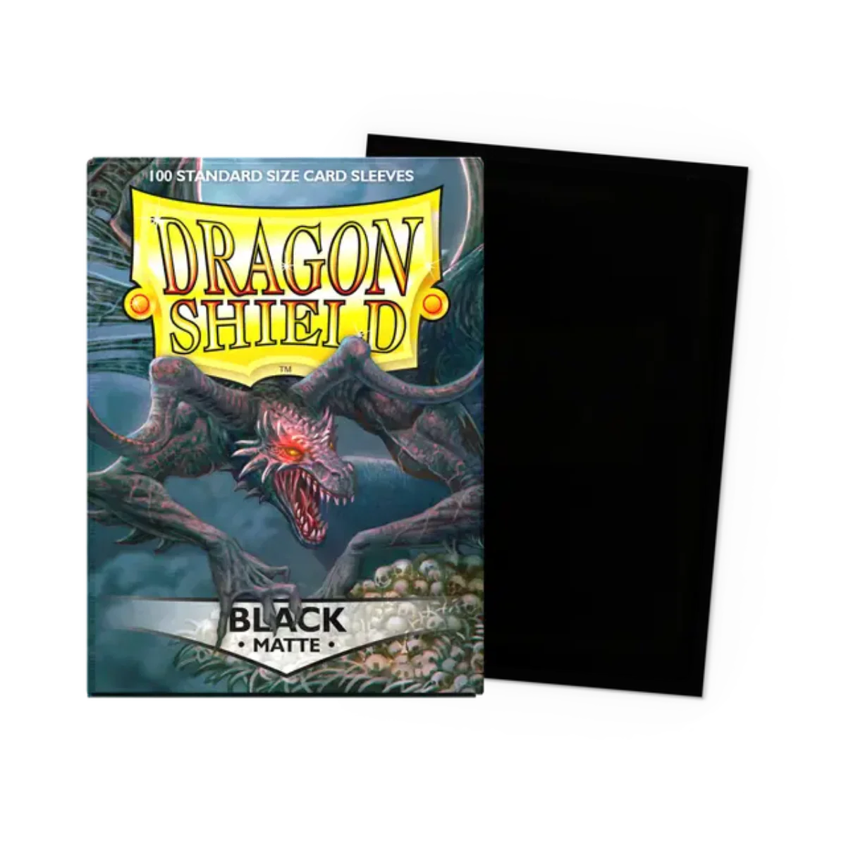 Dragon Shield Game Sleeves 100ct - Matte Black