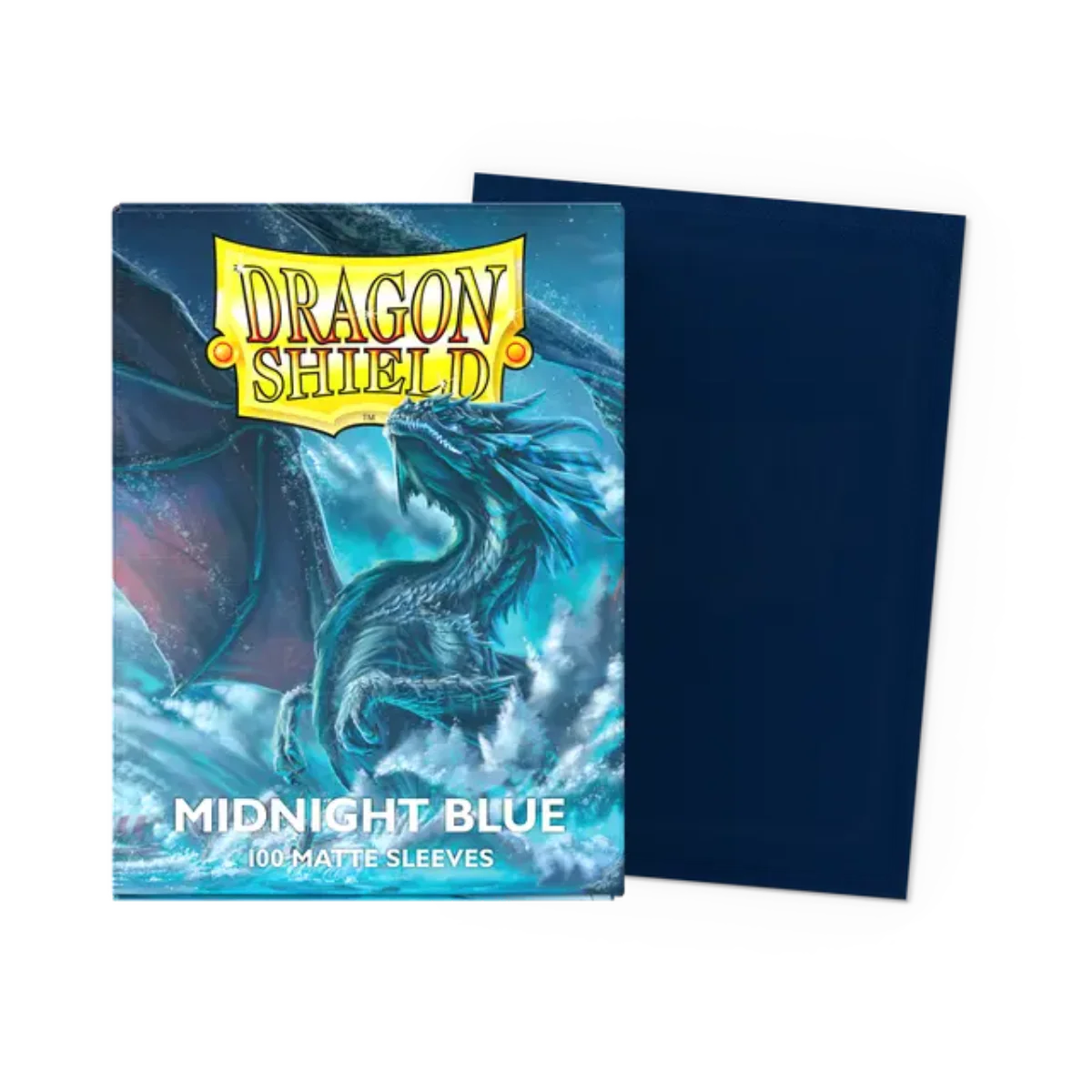 Dragon Shield Game Sleeves 100ct - Matte Midnight Blue