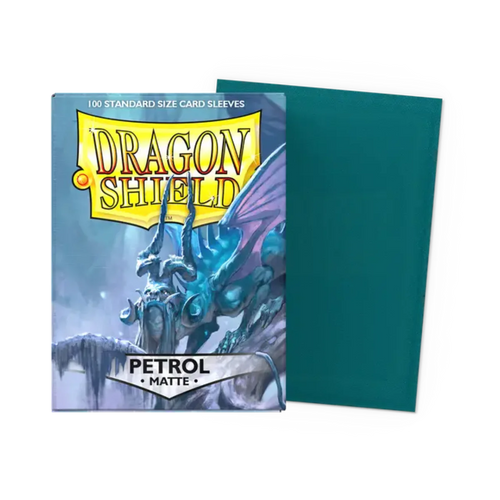 Dragon Shield Game Sleeves 100ct - Matte Petrol