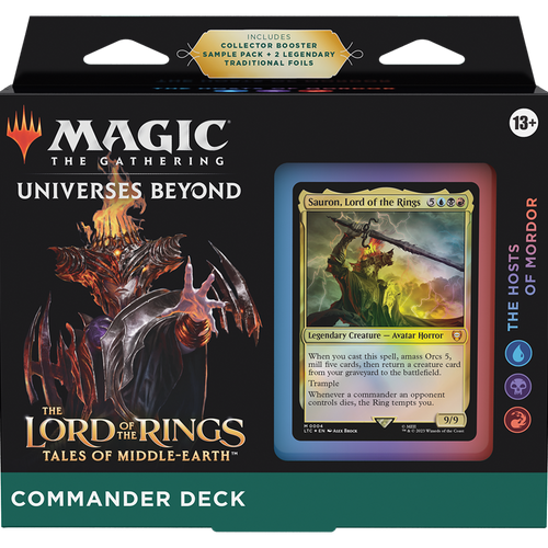 Buy MTG LOTR The Hosts of Mordor Commander Deck Precon