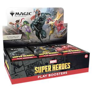Magic: The Gathering® | Marvel Super Heroes Play Booster Display