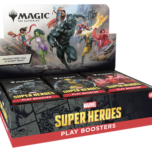 Marvel Super Heroes Play Booster Box
