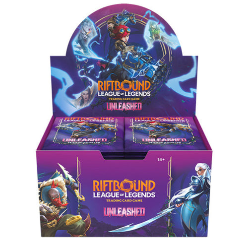 Preorder Riftbound TCG: Set 3- Unleashed- Booster Box Display