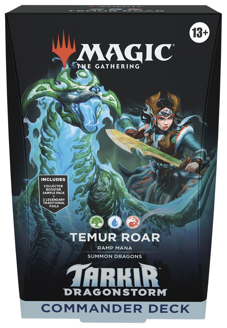 Tarkir Dragonstorm Temur Roar Commander Deck