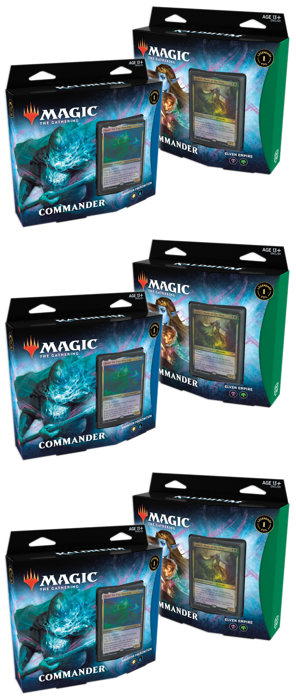 The Card Loft | Kaldheim - Commander Deck Display