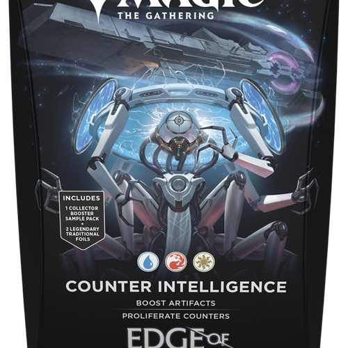 Magic the Gathering Edge of Eternities Counter Intelligence Commander Deck