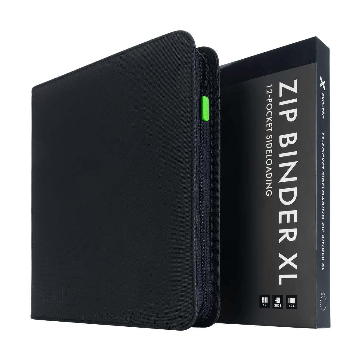 VaultX Exo-Tec® Zip Binder - 12 Pocket XL