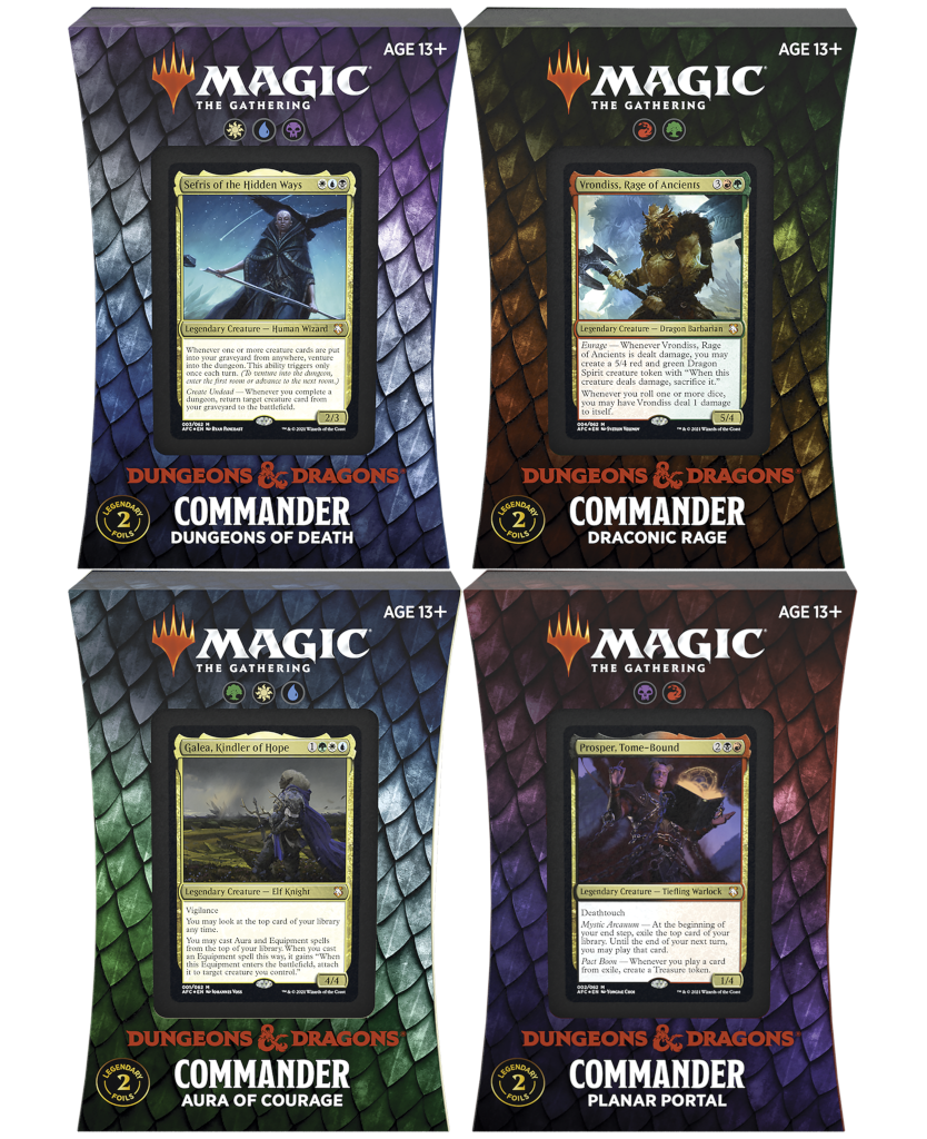 The Card Loft | Dungeons & Dragons: Adventures in the Forgotten Realms - Commander Deck Display