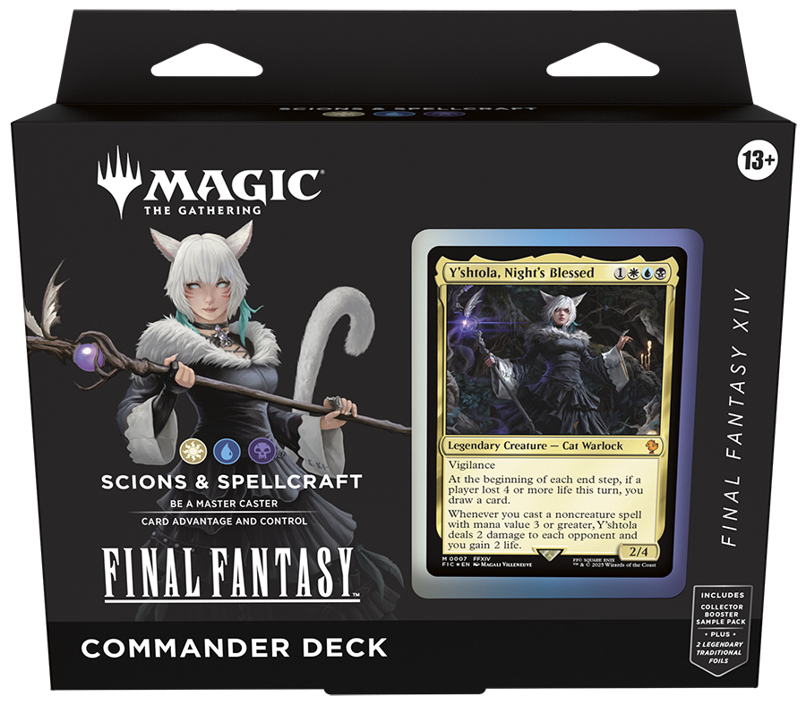 Final fantasy xiv yshtola commander deck case mtg