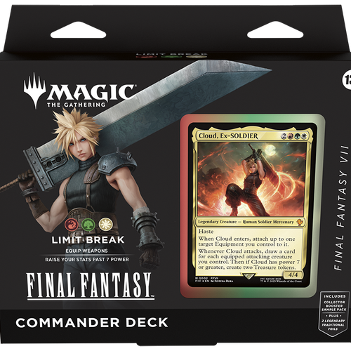 Final Fantasy VII Limit Break Commander Deck