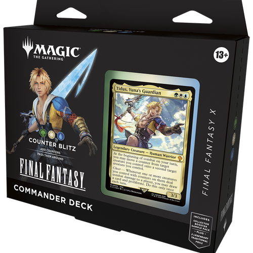 Final Fantasy X Counter Blitz Commander Deck