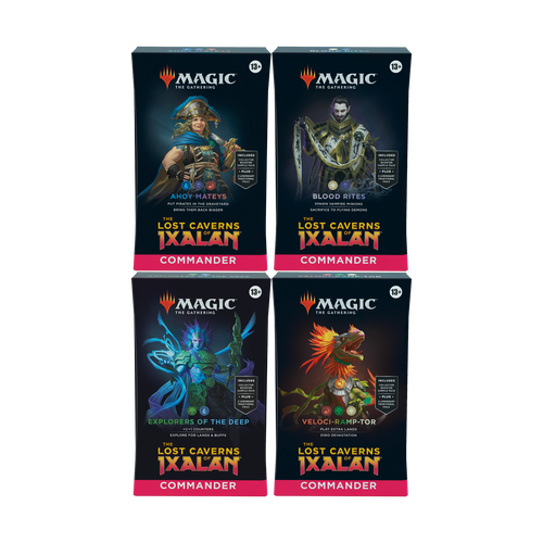 MTG Lost Caverns of Ixalan Commander Deck Bundle (Set of 4)