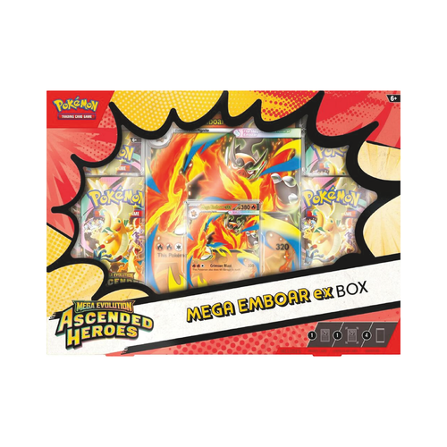 Ascended Heroes Mega Emboar ex Box