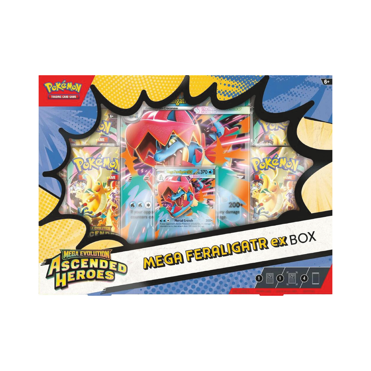 Ascended Heroes Mega Feraligatr ex Box