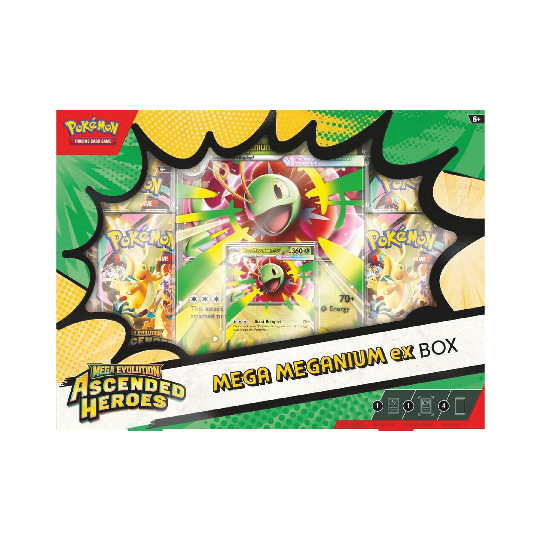 Ascended Heroes Mega Meganium ex Box