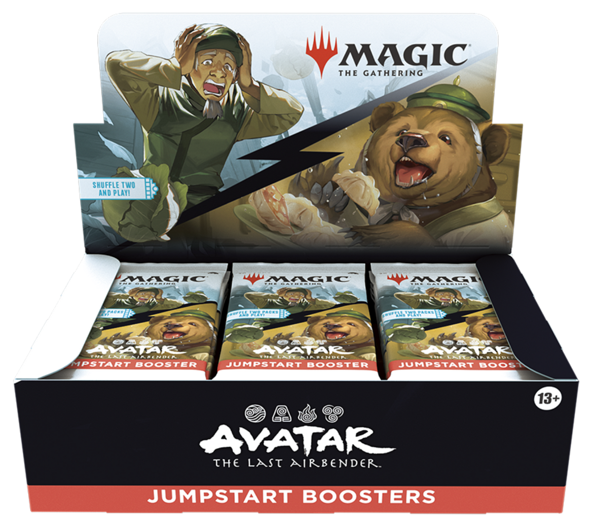 Avatar The Last Airbender Jumpstart Booster Display - Preorder