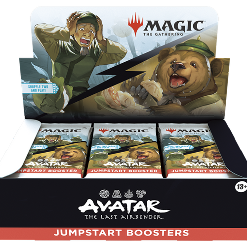 Avatar The Last Airbender Jumpstart Booster Display - Preorder