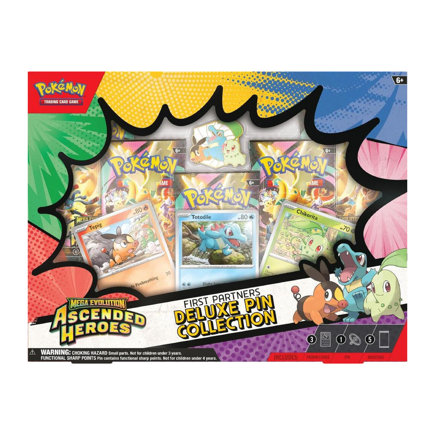 Ascended Heroes First Partners Deluxe Pin Collection