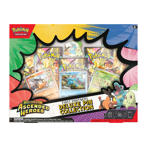 Ascended Heroes First Partners Deluxe Pin Collection