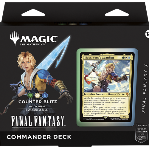 Final Fantasy X Counter Blitz Commander Deck