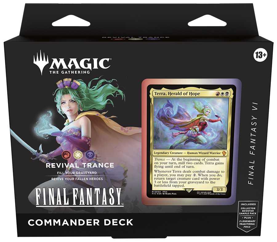 Final fantasy vi revival trance terra commander deck 