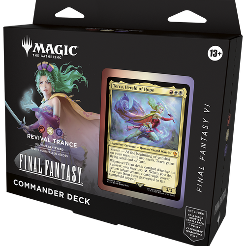 Final Fantasy VI Revival Trance Commander Deck