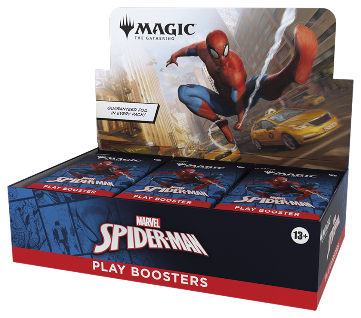 preorder mtg universes beyond spider man play booster box display