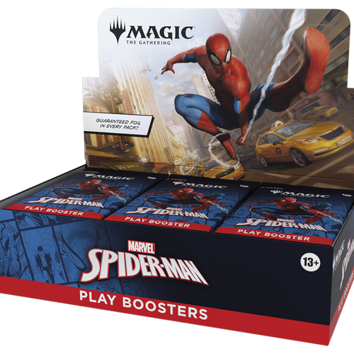 preorder mtg universes beyond spider man play booster box display