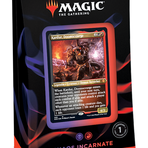 Chaos Incarnate Starter Commander Deck